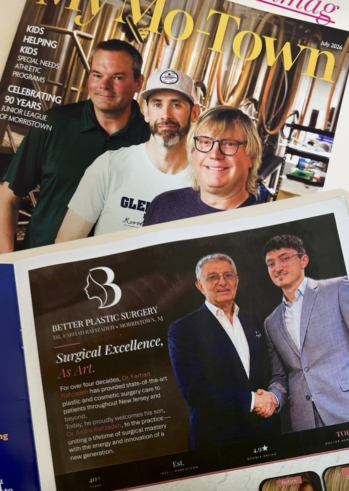 Better Plastic Surgery featured in My MoTown Magazine, July 2026 &mdash; &lsquo;Surgical Excellence, As Art&rsquo;