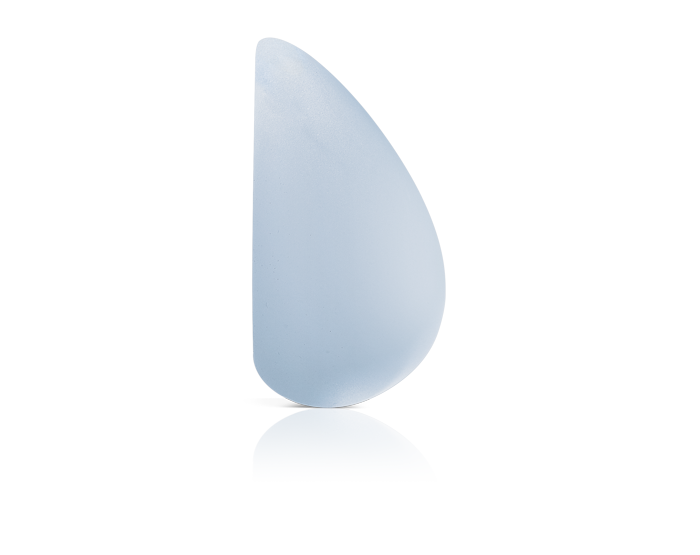 Motiva Ergonomix implant adapting its shape to gravity