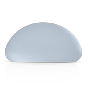 Motiva Round SmoothSilk breast implant, side profile